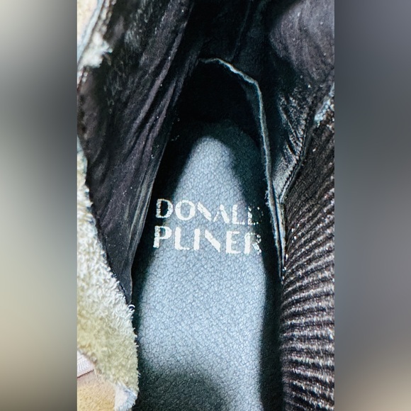 NWOT DONALD PLINER Leather Suede Boots Size 8.5 M - Picture 5 of 11